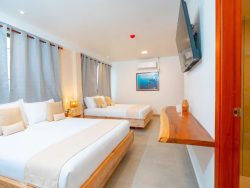 Habitacion doble standar en el hotel Barranco en Galapagos