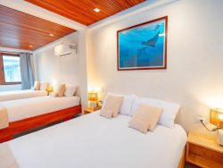 Habitacion familiar en el hotel Barranco en Galapagos