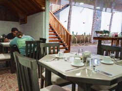 Comedor del Hotel Ayre en Isla Santa Cruz